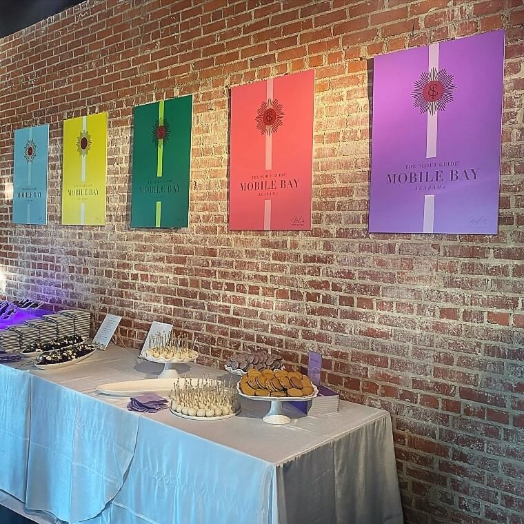 Custom interior banners